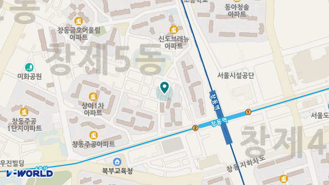 창5동 데이케어센터 위치 지도