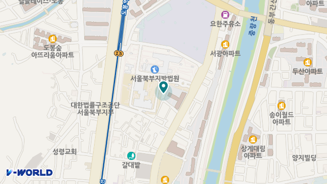 한결재가돌봄센터 위치 지도