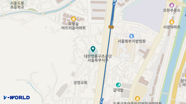 우리데이케어센터 위치 지도