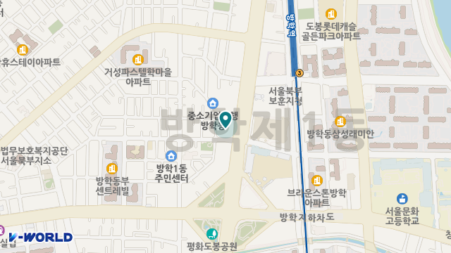 행복데이케어센터 위치 지도