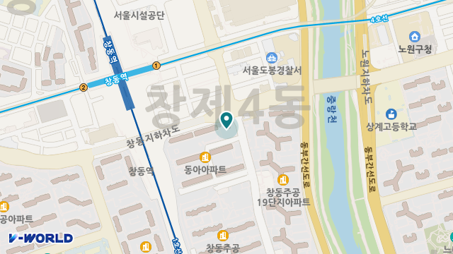 창동한마음방문요양센터 위치 지도