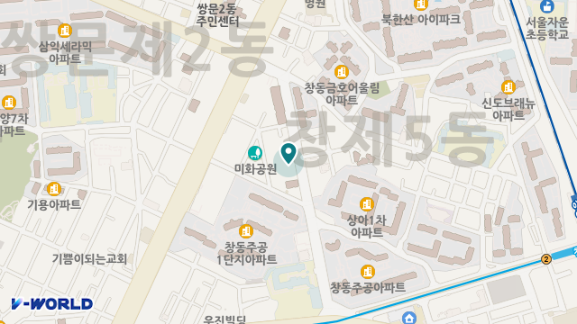 창동데이케어센터 위치 지도