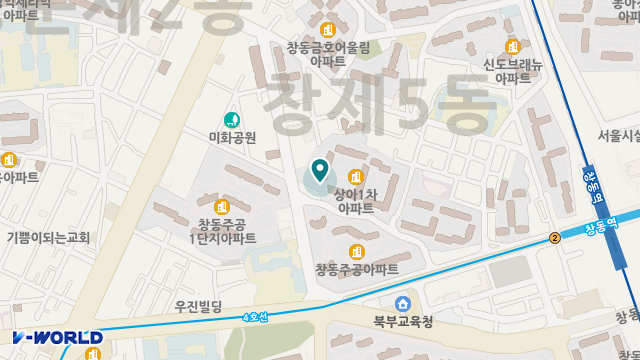 스마일시니어 산들방문요양센터 위치 지도