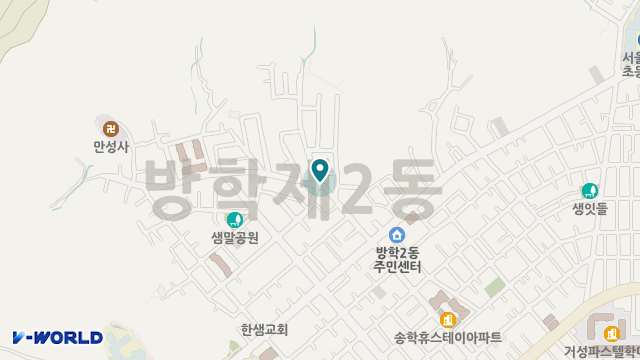 섬김재가복지센터 위치 지도