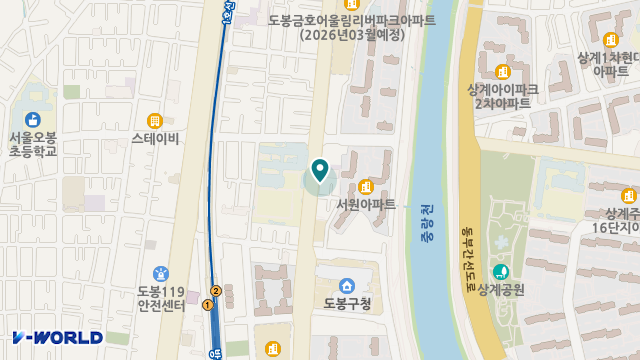 (주)케어링방문요양센터서울도봉점 위치 지도