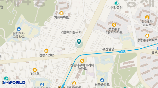 (주)실버웨이복지법인 도봉데이케어센터 위치 지도
