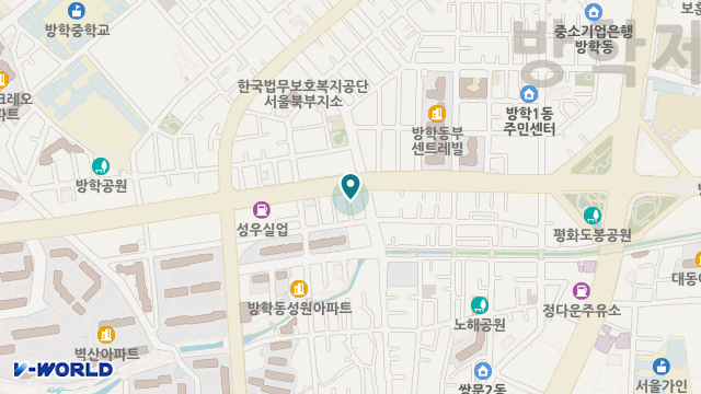 바른재가노인복지센터 위치 지도
