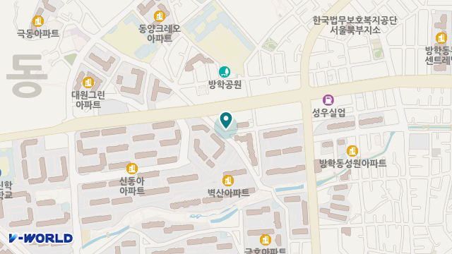 방학재가노인방문요양센터 위치 지도
