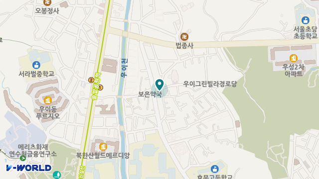 청송재가복지센터 위치 지도