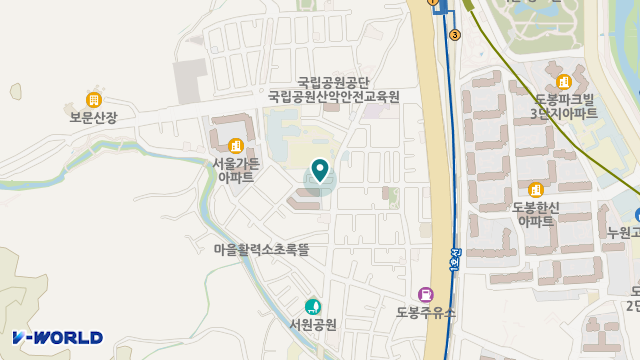 매일방문요양재가센터 위치 지도