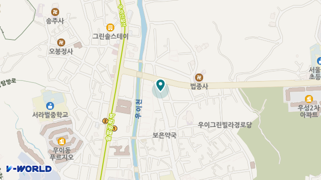 혜봄재가노인복지센터 위치 지도