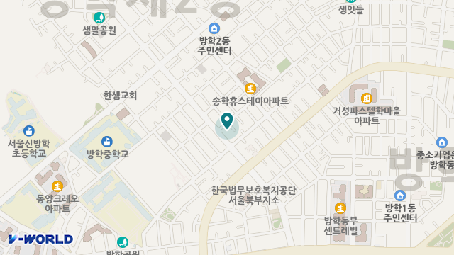 아리온재가복지센터 위치 지도