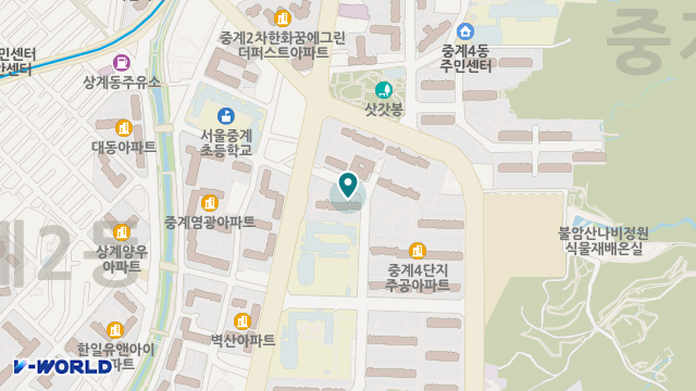 중계데이케어센터 위치 지도