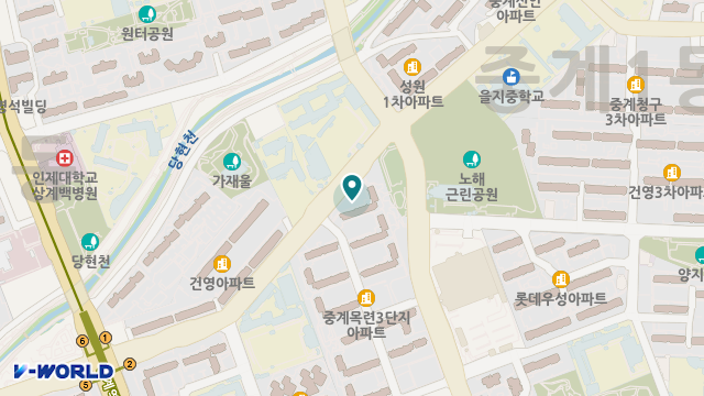 평화행복한데이케어센터 위치 지도