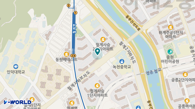 참조은재가복지센타 위치 지도