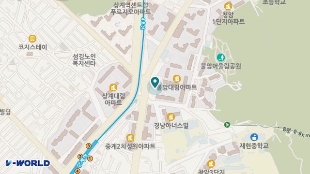 상계동성당데이케어센터 위치 지도