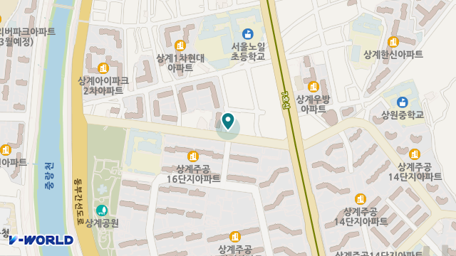 수락데이케어센터 위치 지도