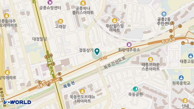 나무 주간보호센터 위치 지도