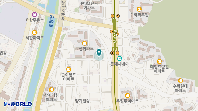 수락재가요양센터 위치 지도