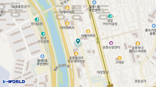 (A)비지팅엔젤스 노원공릉방문요양지점 위치 지도