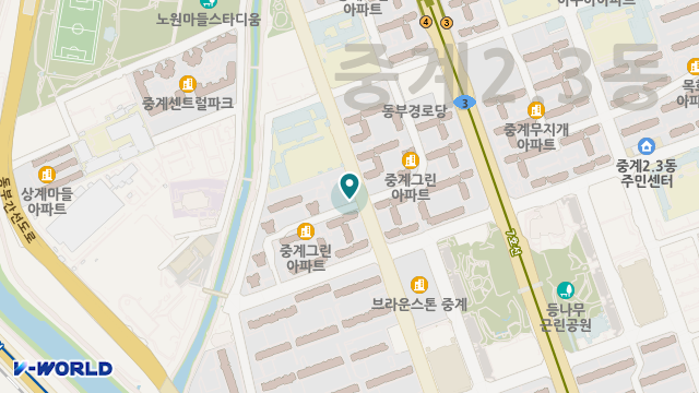 노원시니어방문요양센터 위치 지도
