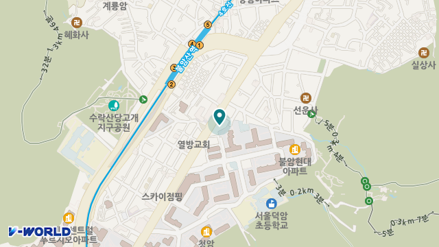 한마음방문요양센터 위치 지도