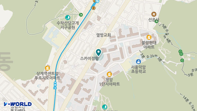 다모아재가복지센터 위치 지도