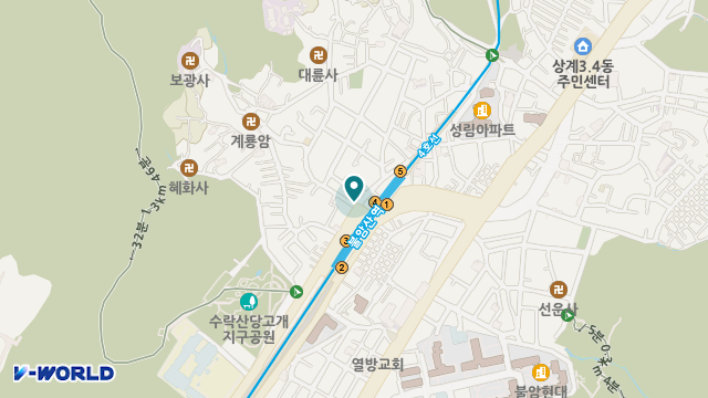 가나 플러스 복지센터 위치 지도