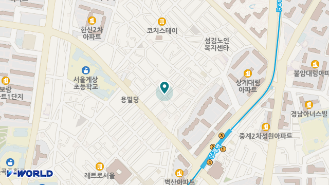 달빛방문요양센터 위치 지도