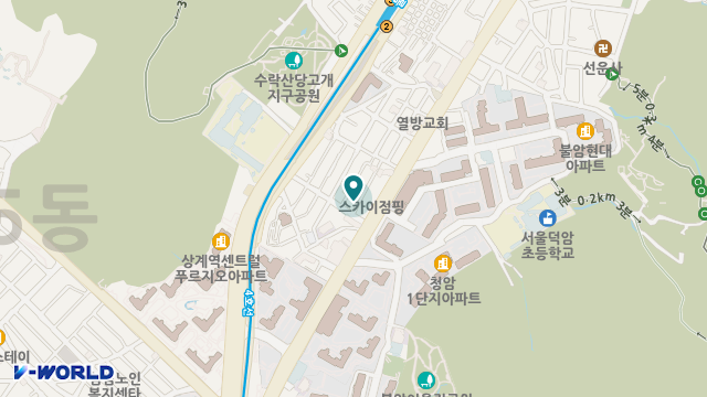서울노인재가복지회 위치 지도