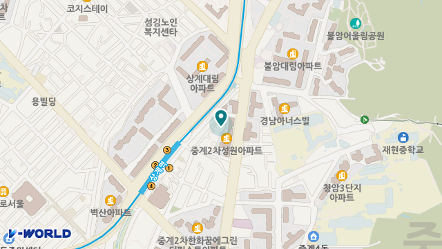 (A)비지팅엔젤스 노원방문요양지점 위치 지도