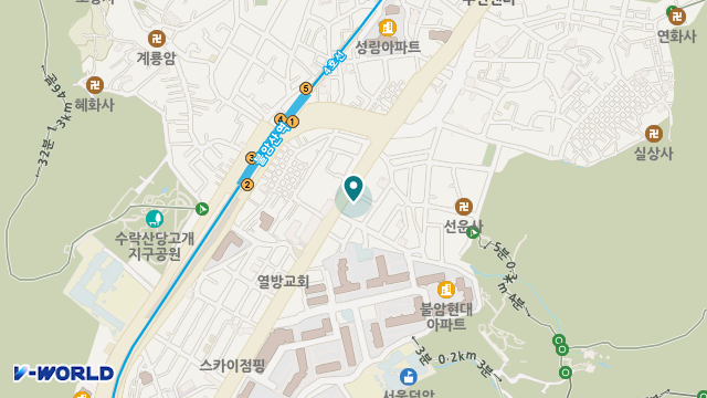 불암방문요양센터 위치 지도