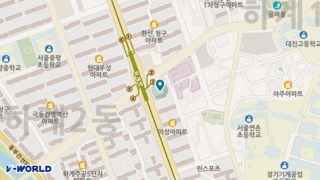 노원민들레재가복지센터 위치 지도