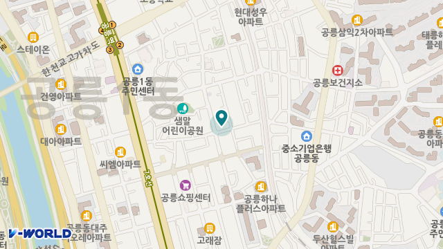 노원효사랑 재가복지센터 위치 지도