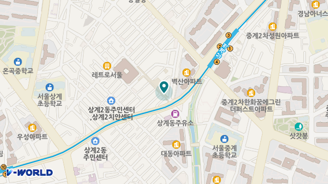 만나데이케어센터 위치 지도