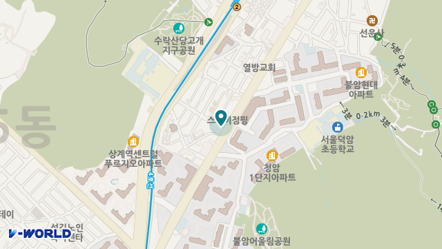 가나안재가복지센터 위치 지도