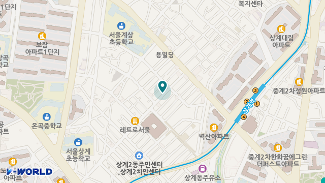 노원실버 방문요양센터 위치 지도