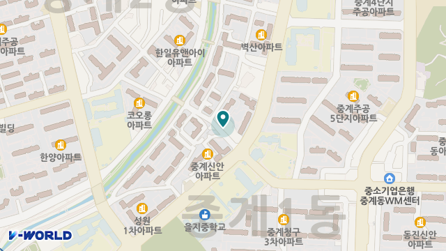 중계재활데이케어 위치 지도