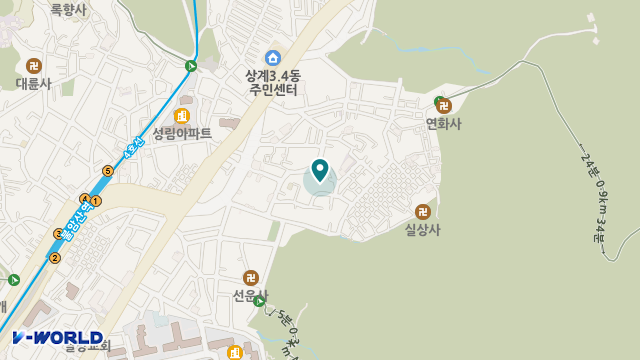 시니어재가복지센터 위치 지도