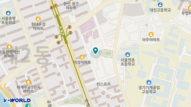 진심 다한 주간보호센터 위치 지도