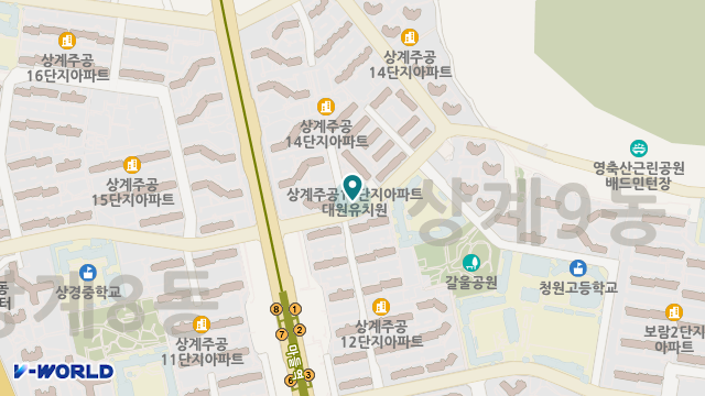우리동네재가복지센터 위치 지도