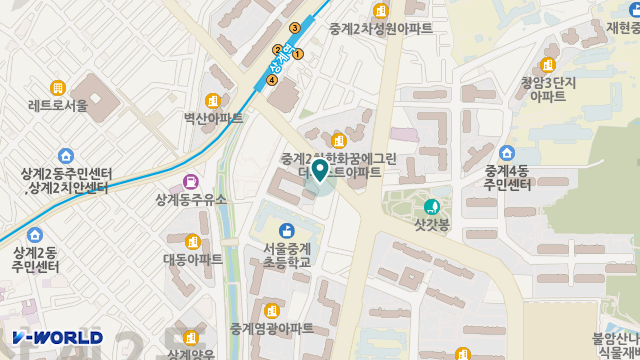 다원간호노인복지센터 위치 지도