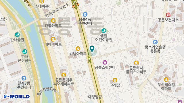(주)대교뉴이프 방문요양센터 노원2호센터 위치 지도