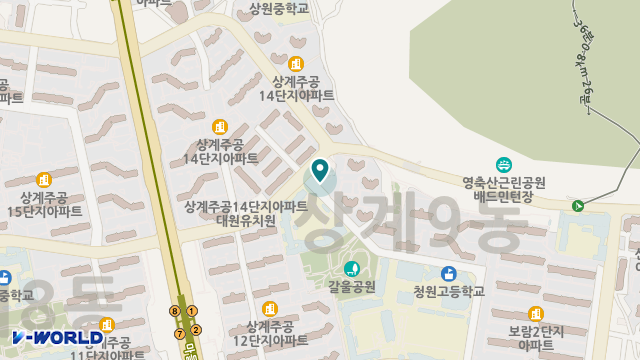 (A)이레재가복지센터 위치 지도