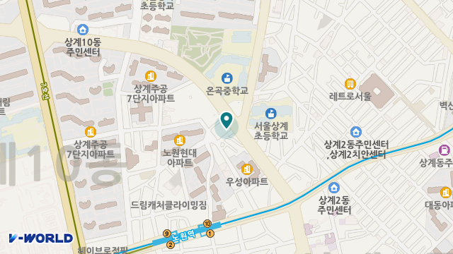 누리봄데이케어센터 위치 지도