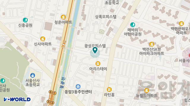 행복창조노인복지센터 위치 지도