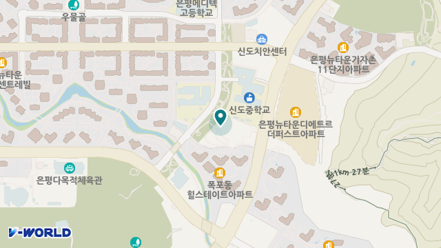 시립은평노인종합복지관병설은평데이케어센터 위치 지도
