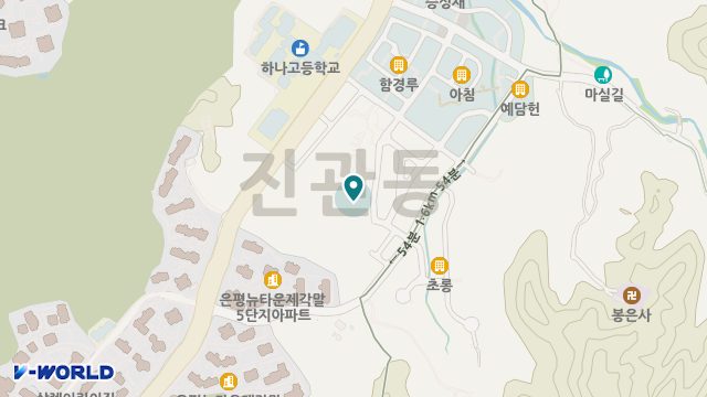 인덕재가노인복지센터 위치 지도
