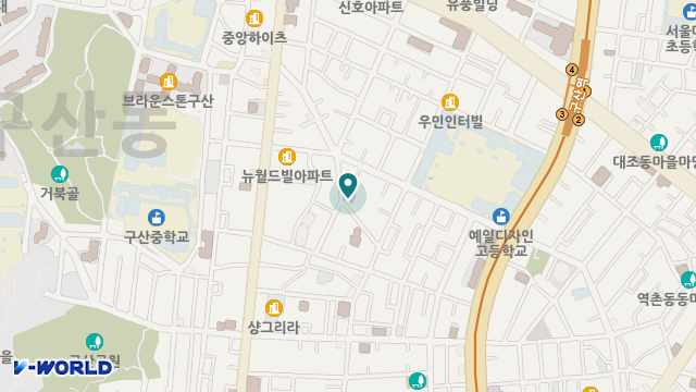 구산데이케어센터 위치 지도