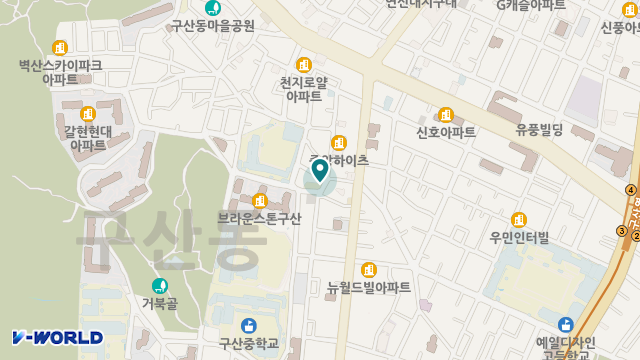 동행재가복지센터 위치 지도